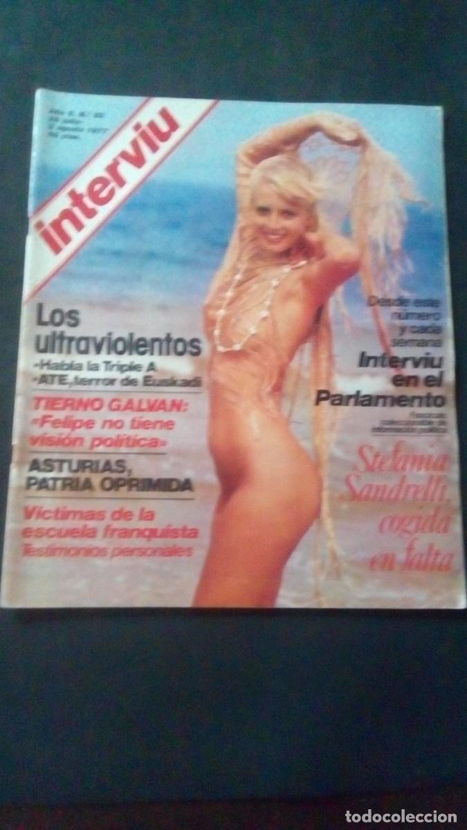 Coleccionismo de revista Intervi&uacute;: INTERVIU 63-STEFANIA SANDRELLI-LOLITAS-SUSAN SCOTT-NIEVES NAVARRO-UTEBO-PATRICIA NEAL-TRIPLE A