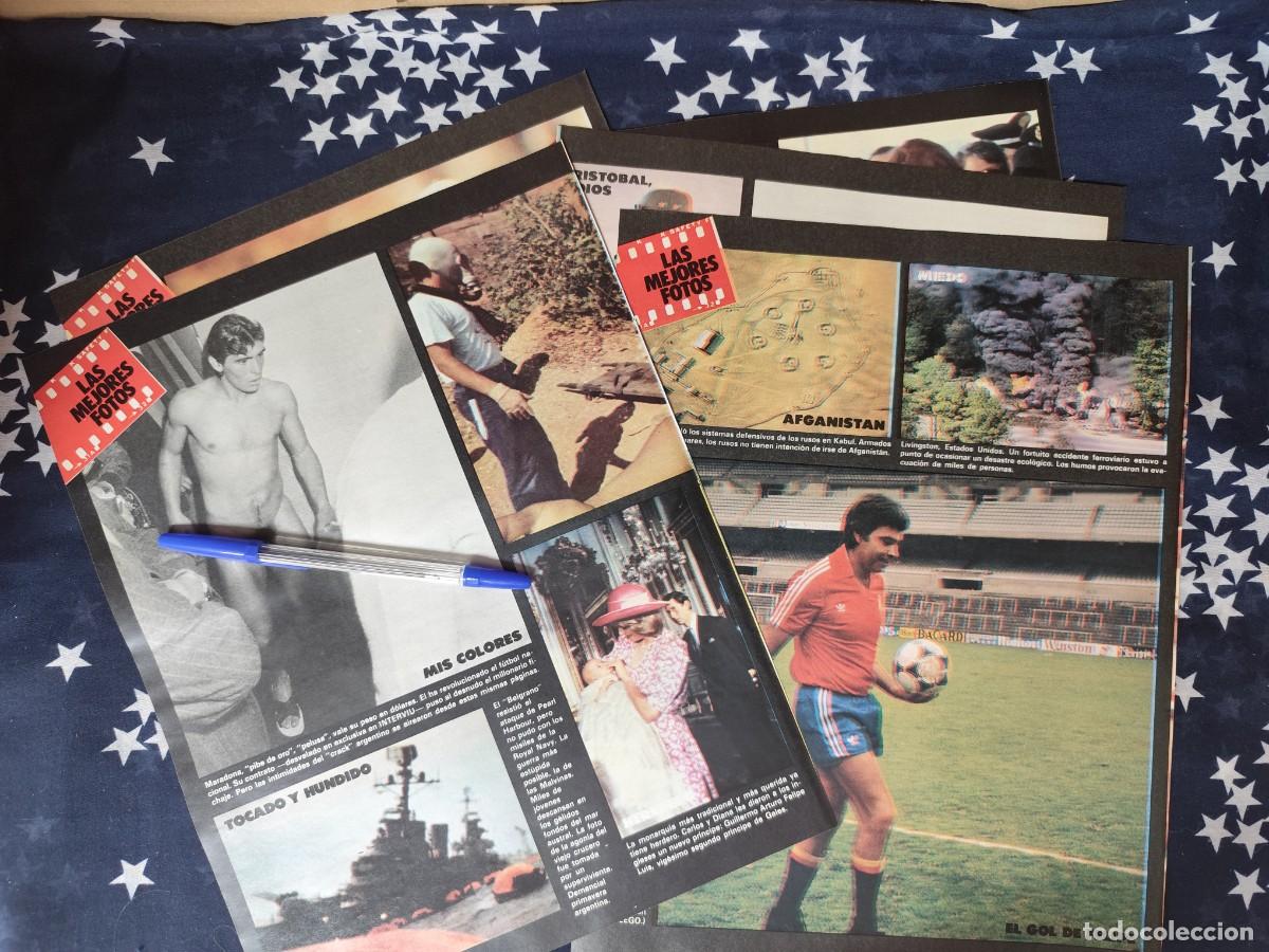 Coleccionismo de revista Intervi&uacute;: Las mejores fotos Recorte/Cliping Revista Interviu 344 - 1982