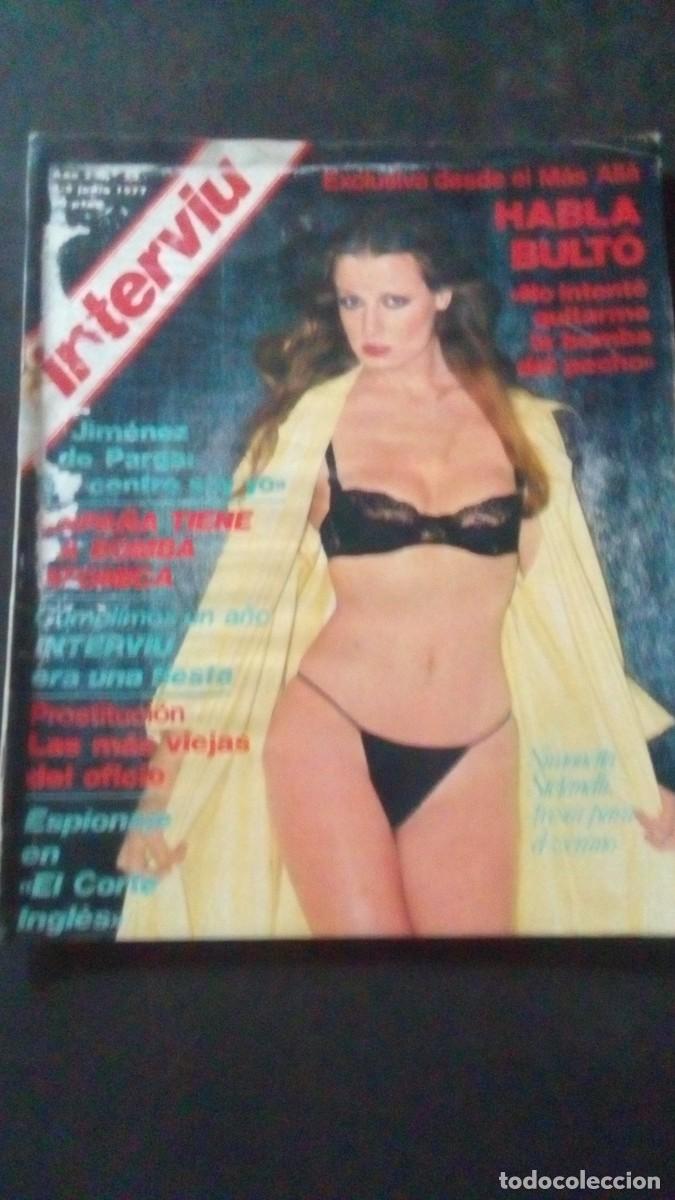 Coleccionismo de revista Intervi&uacute;: INTERVIU 55-SIMONETTA STEFANELLI-RAFFAELLA CARRA-LOLITAS-NI&Ntilde;OS DE DIOS-ETA-BORGES-CASO BULT&Oacute;