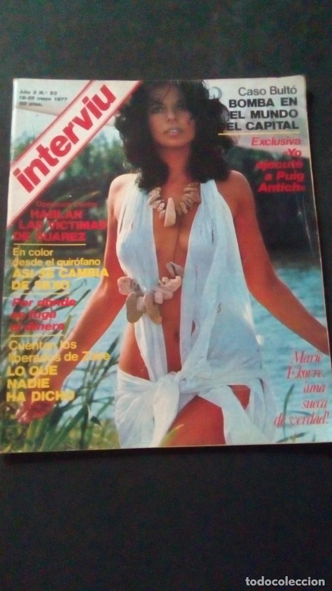 Coleccionismo de revista Intervi&uacute;: INTERVIU 53-AFRICA PRAT-TRAVESTI-SEGOVIA-PUIG ANTICH-MARCIAL LAFUENTE ESTEFAN&Iacute;A-CASO BULT&Oacute;