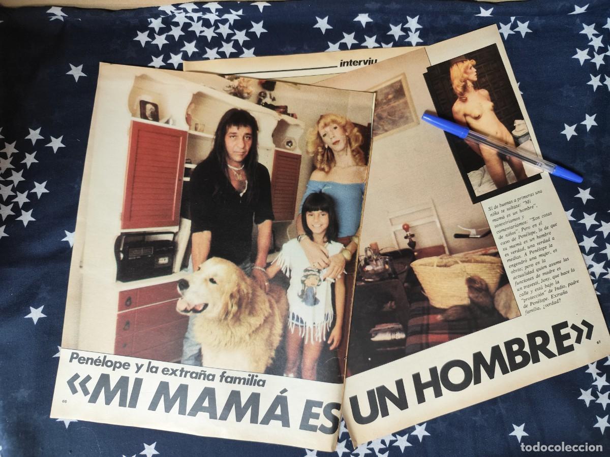 Coleccionismo de revista Intervi&uacute;: Mi mam&aacute; es un hombre Recorte/Cliping Revista Interviu 342-1982