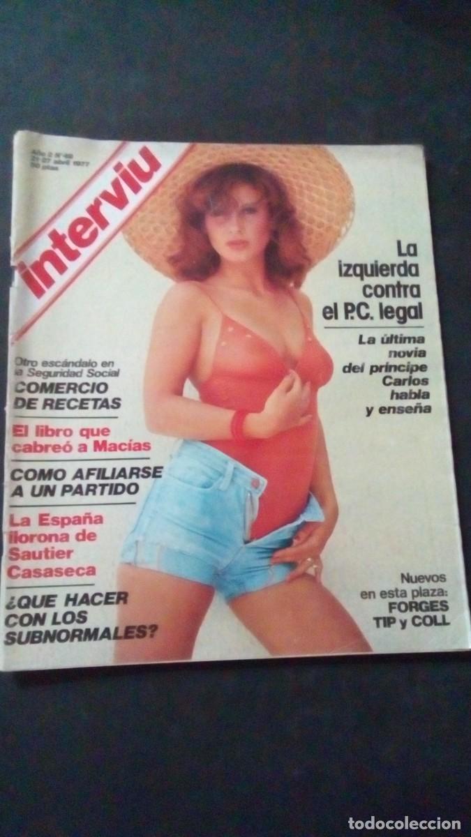 Coleccionismo de revista Intervi&uacute;: INTERVIU 49-MIREIA ROS-MAR&Iacute;A ASQUERINO-PTE-FIONA WATSON-HEROINA-OPIO-SAUTIER CASASECA-BLASCO IB&Aacute;&Ntilde;EZ