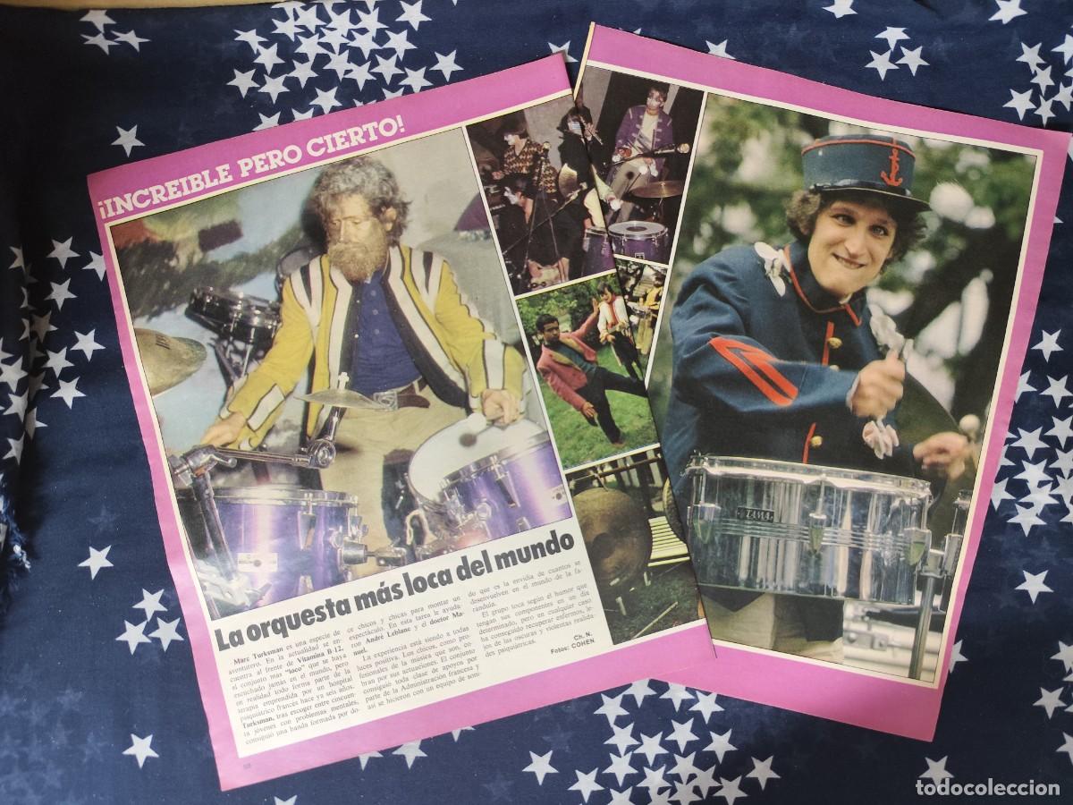 Coleccionismo de revista Intervi&uacute;: La orquesta m&aacute;s loca del mundo Recorte/Cliping Revista Interviu 339-1982
