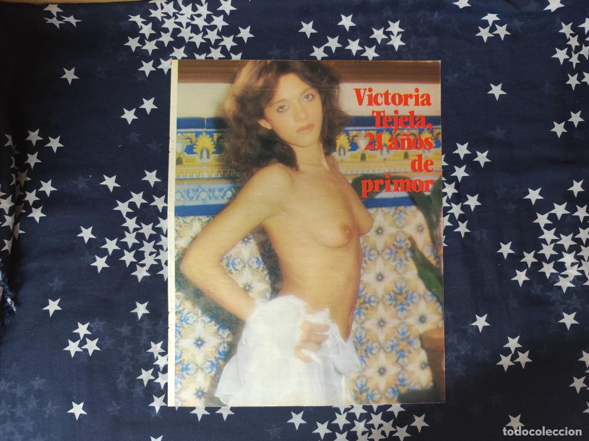 Coleccionismo de revista Intervi&uacute;: Victoria Tejela 21 a&ntilde;os de primor Recorte/Cliping Revista Interviu 339-1982