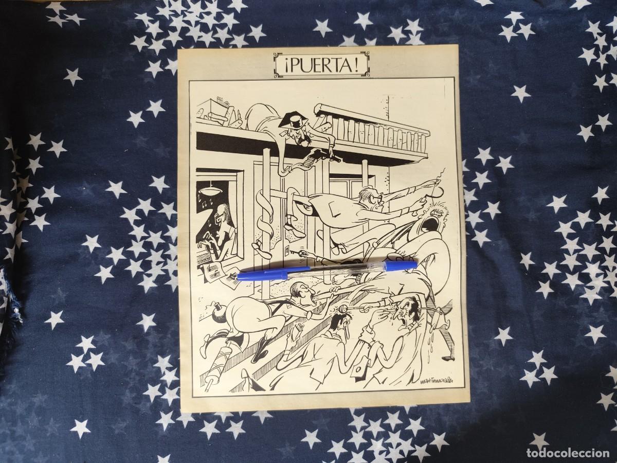 Coleccionismo de revista Intervi&uacute;: Puerta Mart&iacute;nmorales Recorte/Cliping Revista Interviu 338-1982