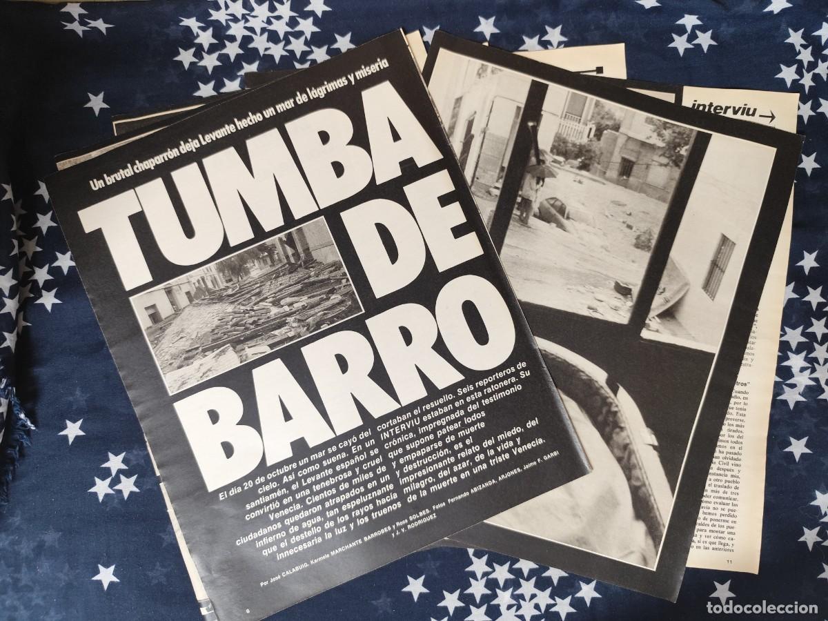 Coleccionismo de revista Intervi&uacute;: Tumba de barro Recorte/Cliping Revista Interviu 337-1982