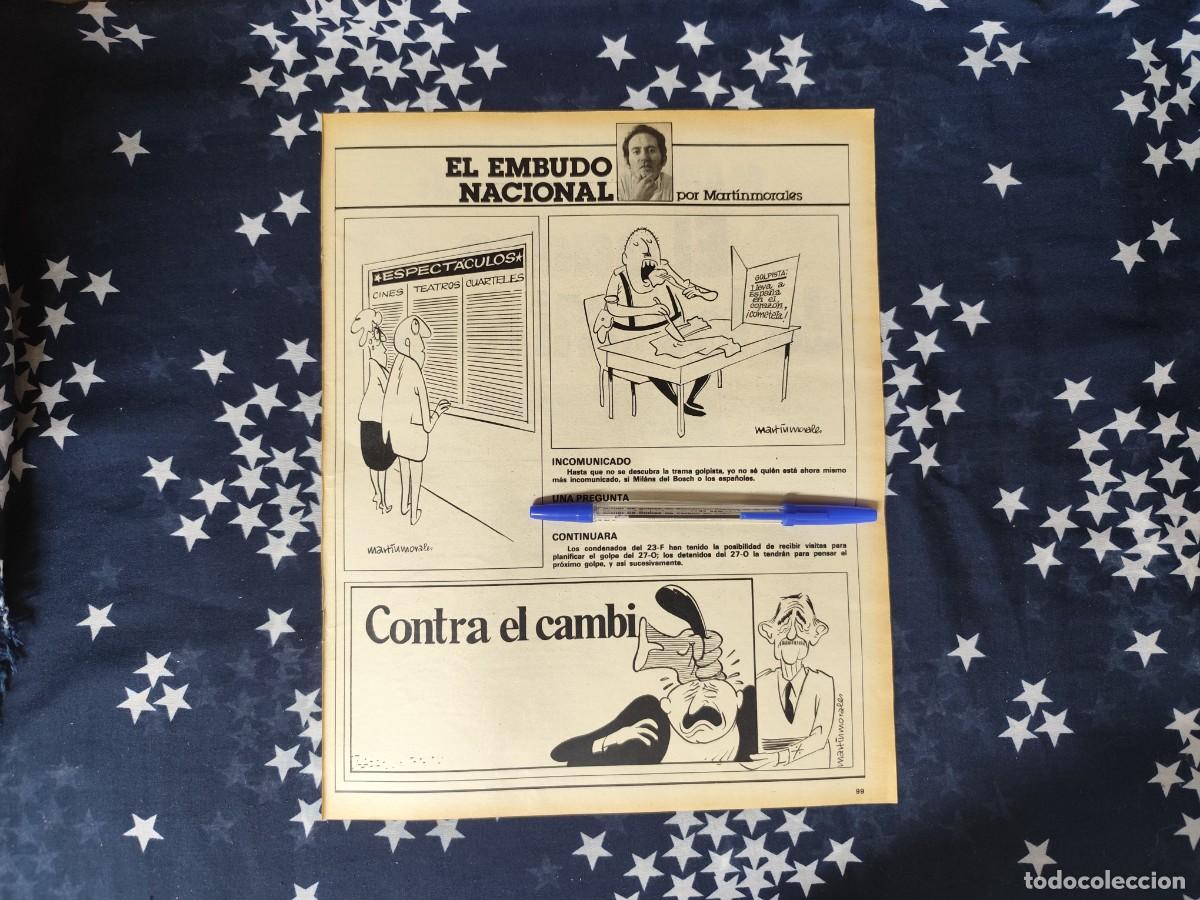 Coleccionismo de revista Intervi&uacute;: El embudo nacional Martinmorales Recorte/Cliping Revista Interviu 335-1982