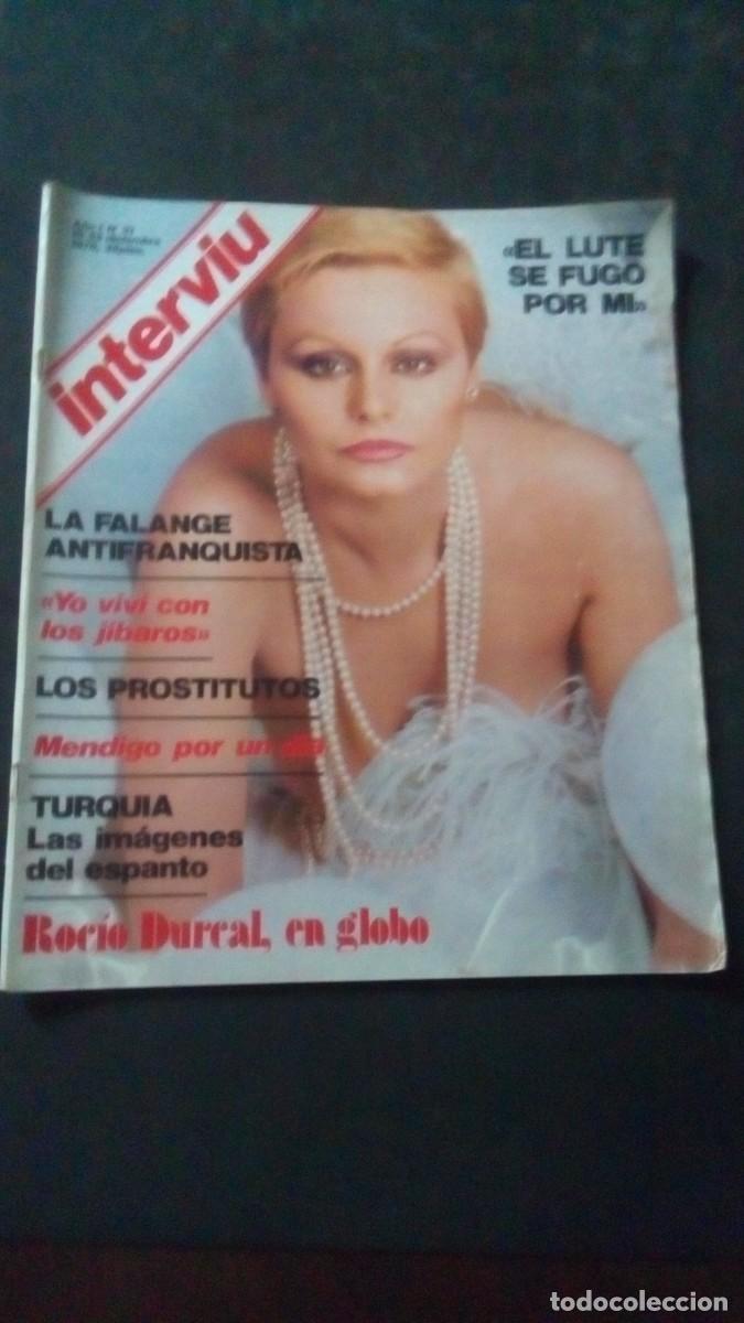 Coleccionismo de revista Intervi&uacute;: INTERVIU 31-1976-ROCI&Iacute;O DURCAL-FALANGE-GOLDA MEIR-J&Iacute;BAROS-JOAN LLARCH-MARIANO CONSTANTE-EL LUTE