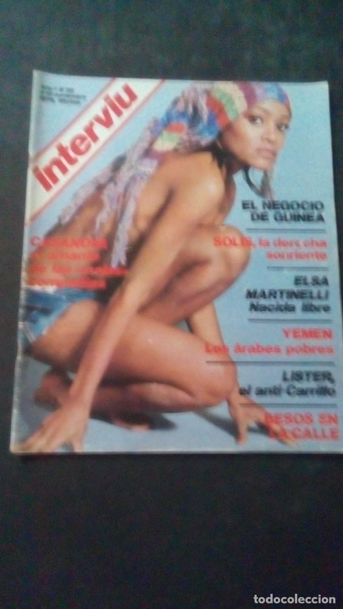 Coleccionismo de revista Intervi&uacute;: INTERVIU 25-1976-ELSA MARTINELLI-ROBLEDO DE CHAVELA-CARYL CHESSMAN-VICTORIA VERA-GARC&Iacute;A LORCA