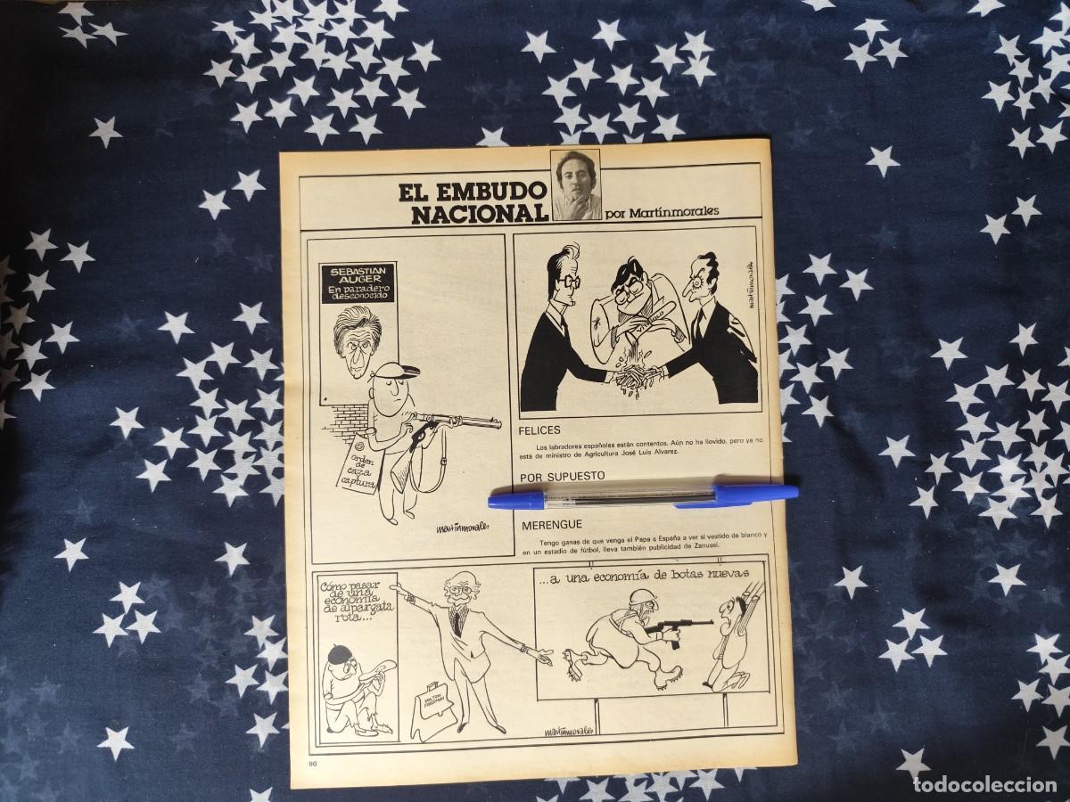 Coleccionismo de revista Intervi&uacute;: El embudo nacional Martinmorales Recorte / Clipping Revista Intervi&uacute; 333 - 1982