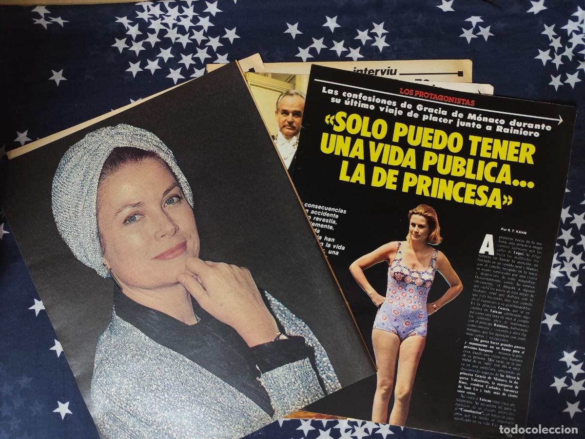 Coleccionismo de revista Intervi&uacute;: Solo puedo tener una vida p&uacute;blica...la de princesa Recorte / Clipping Revista Intervi&uacute; 332 - 1982