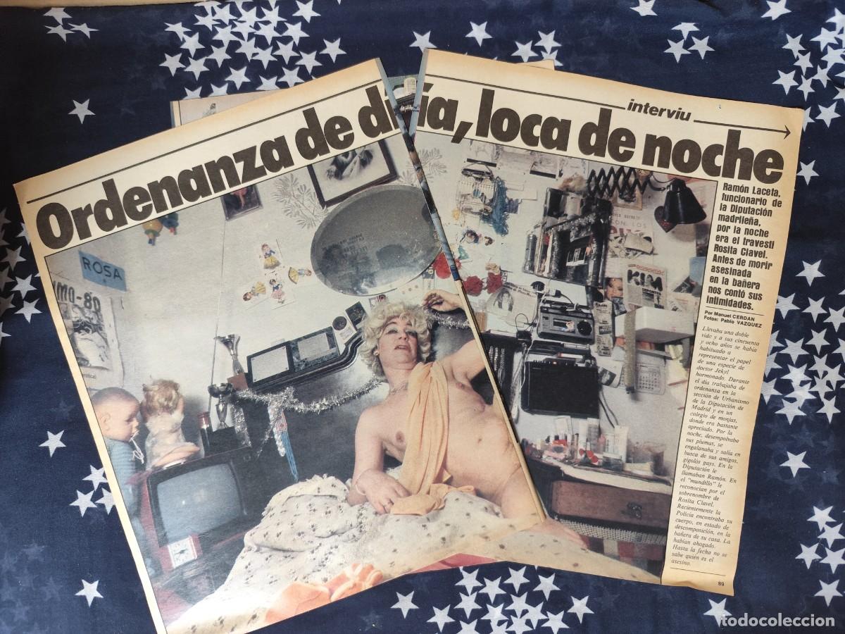Coleccionismo de revista Intervi&uacute;: Ordenanza de d&iacute;a , loca de noche Recorte / Clipping Revista Intervi&uacute; 332 - 1982