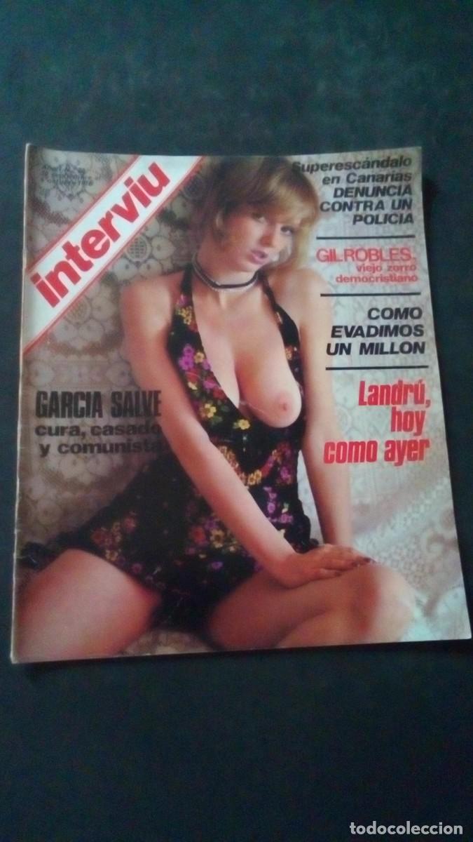 Coleccionismo de revista Intervi&uacute;: INTERVIU 20-1976-GIL ROBLES-GARC&Iacute;A SALVE-LANDR&Uacute;-PESQUET-CHRISTO-CANARIAS-EUFEMIANO FUENTES