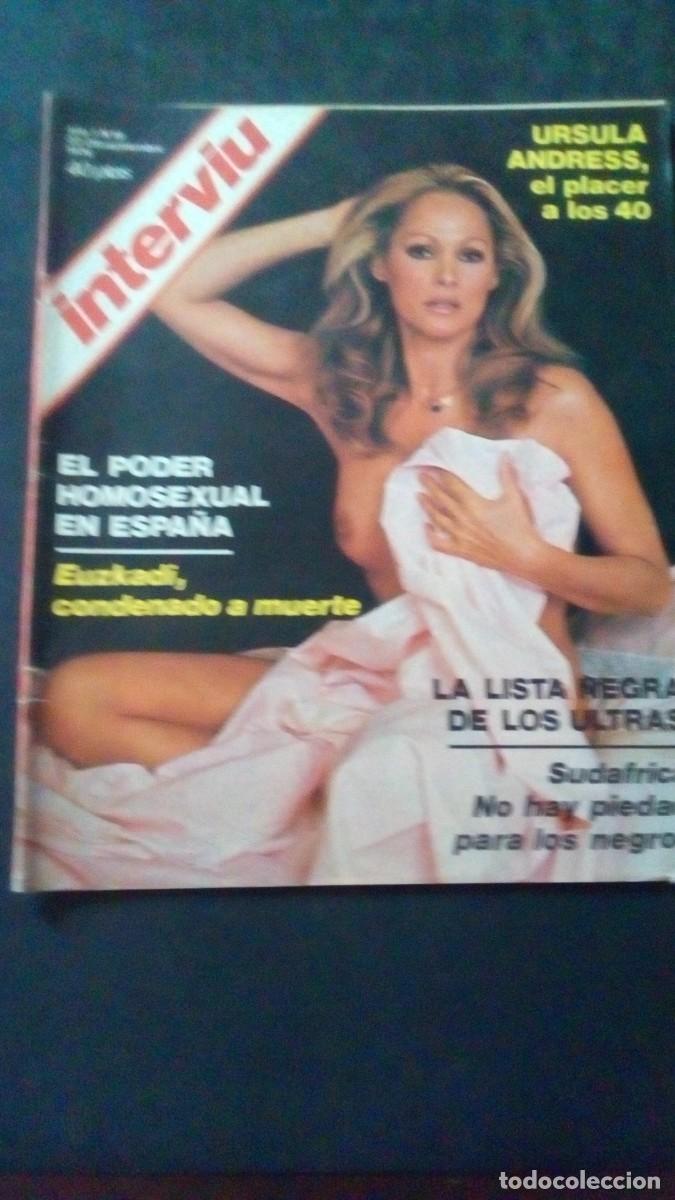 Coleccionismo de revista Intervi&uacute;: INTERVIU 19-1976-URSULA ANDRESS-VAMPIRISMO-FUENTERRAB&Iacute;A-ULTRAS-SERRAT-LE&Oacute;N-CORONEL ESCOFET-MALLORCA