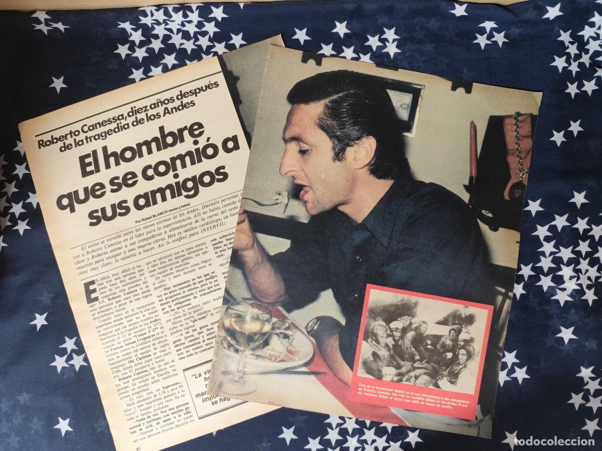 Coleccionismo de revista Intervi&uacute;: Ricardo Vanessa el hombre que se comi&oacute; a sus amigos Recorte / Clipping Revista Intervi&uacute; 331 - 1982