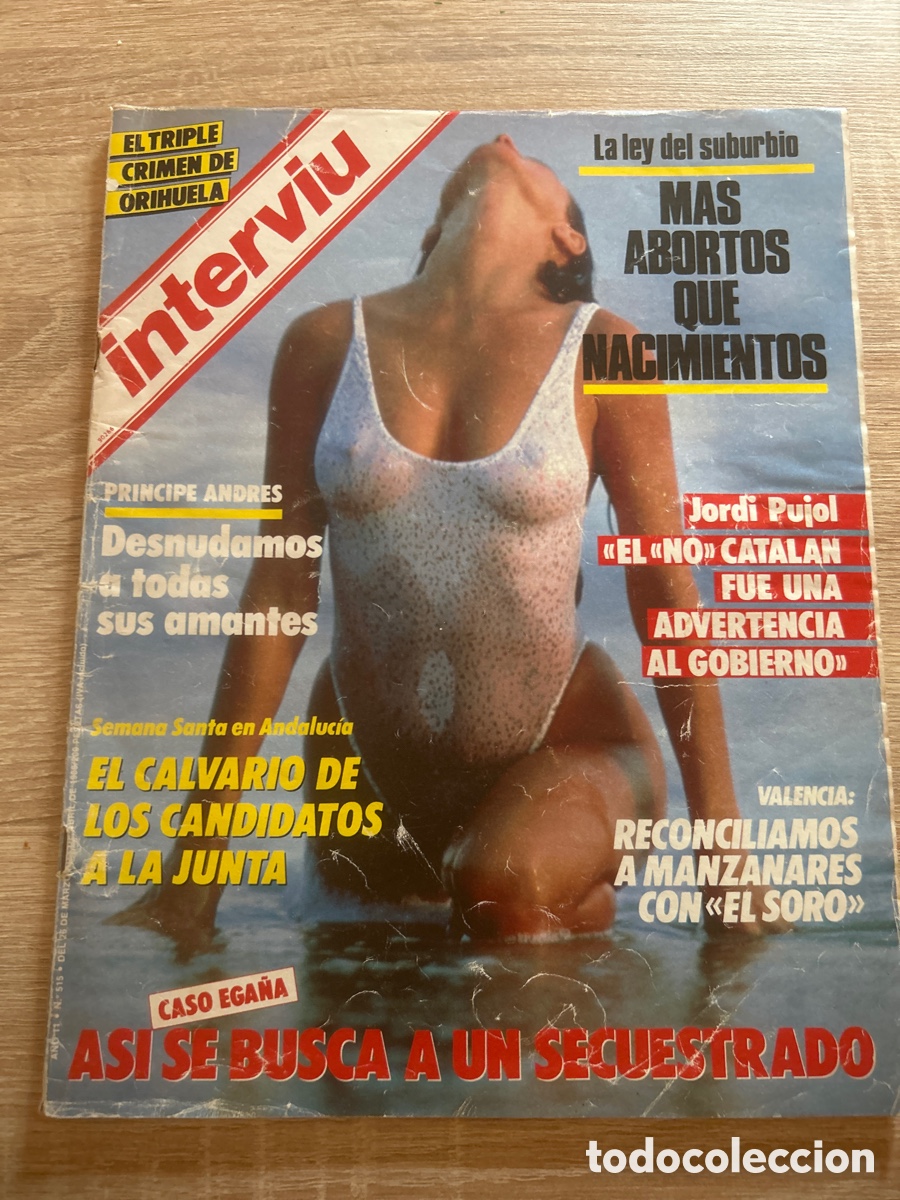 Coleccionismo de revista Intervi&uacute;: Revista interviu numero 515 - Foto 1