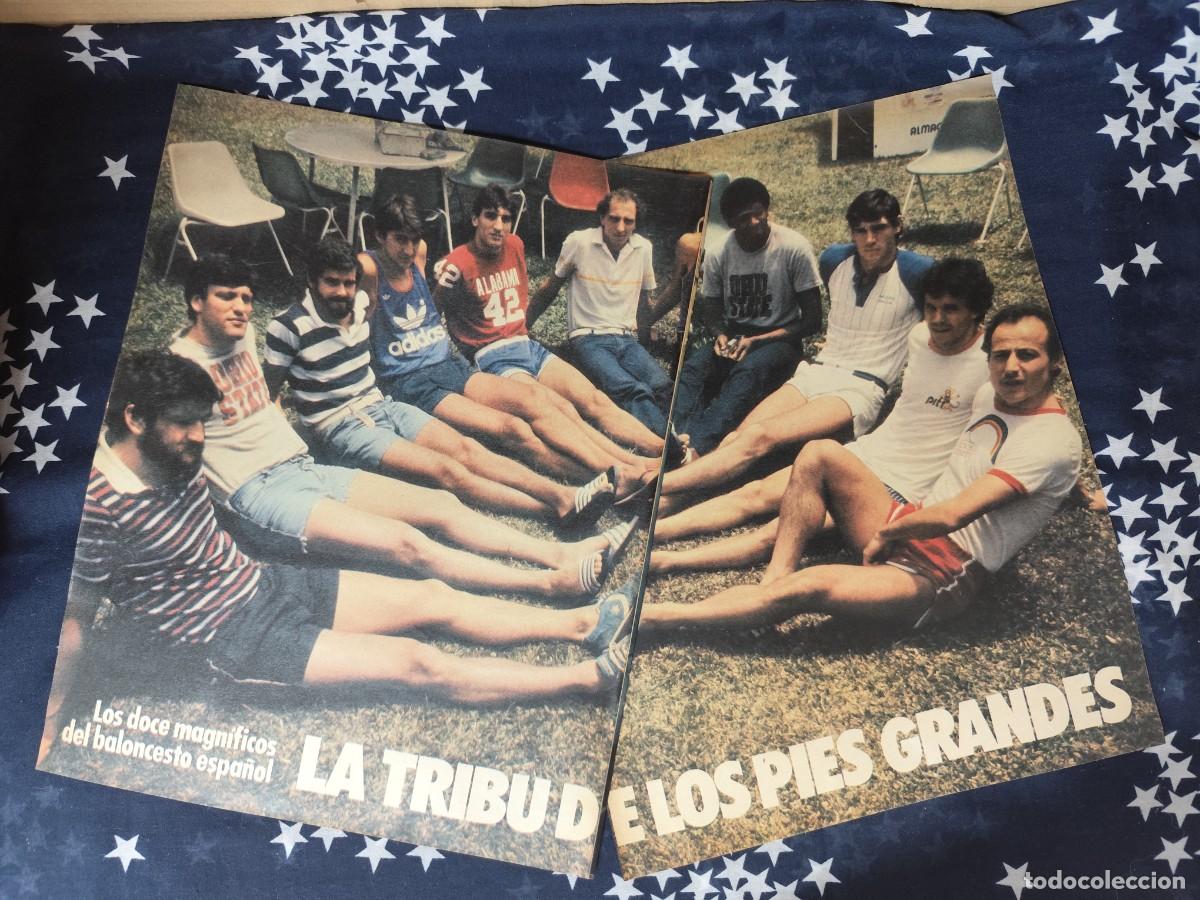 Coleccionismo de revista Intervi&uacute;: La tribu de los pies grandes Recorte / Clipping Revista Intervi&uacute; 329 - 1982