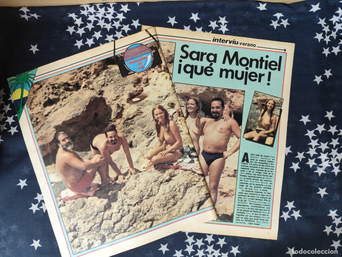 Coleccionismo de revista Intervi&uacute;: Sara Montiel Que mujer Recorte / Clipping Revista Intervi&uacute; 328 - 1982