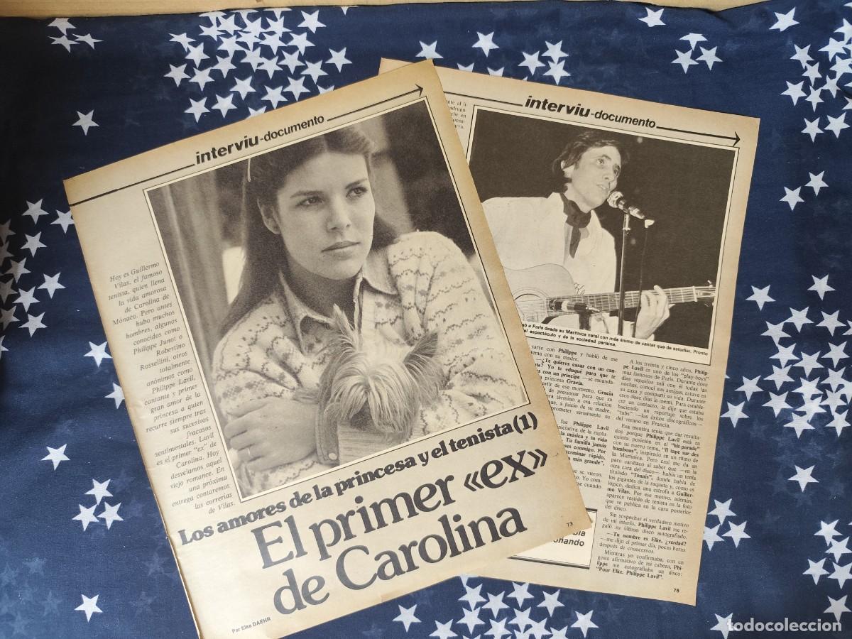 Coleccionismo de revista Intervi&uacute;: El primer ex de Carolina Recorte / Clipping Revista Intervi&uacute; 326 - 1982