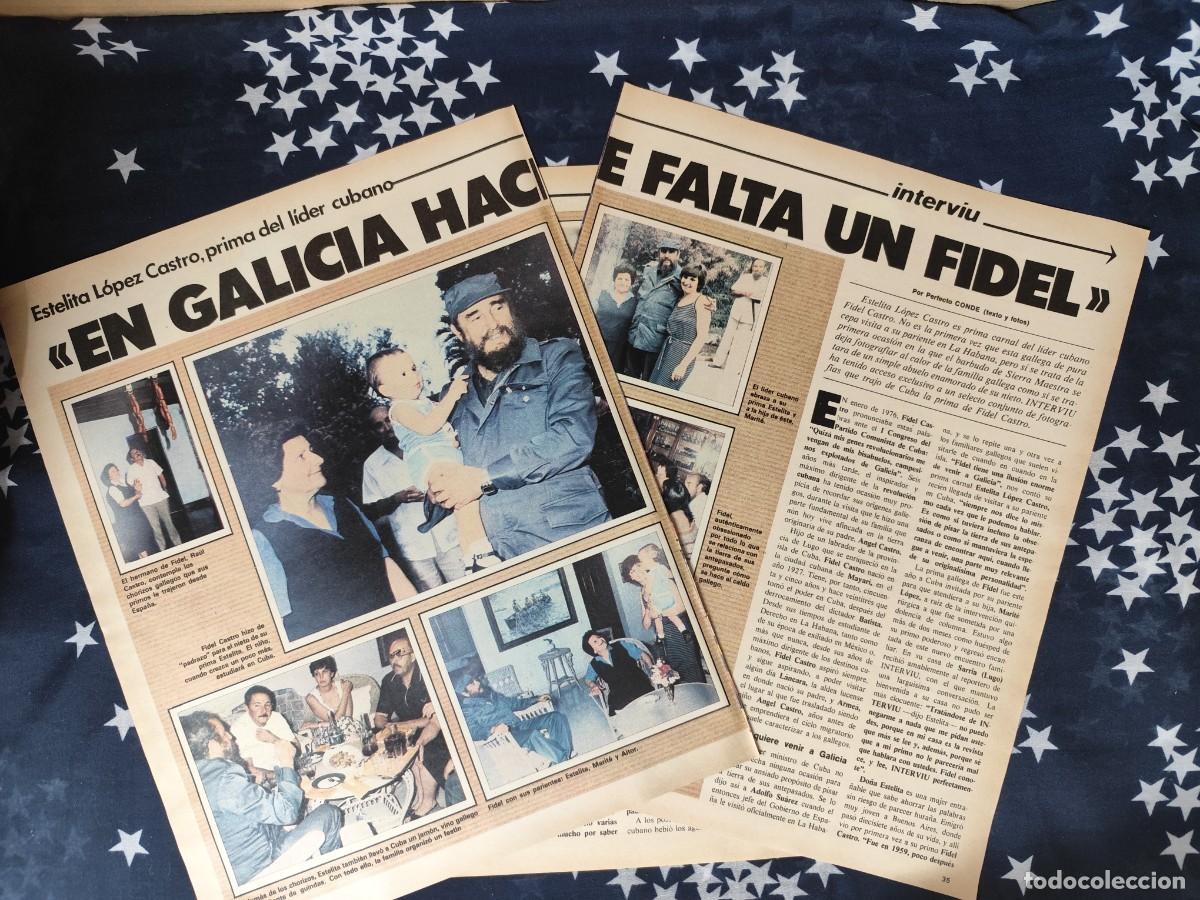 Coleccionismo de revista Intervi&uacute;: En Galicia hace falta un Fidel Recorte / Clipping Revista Intervi&uacute; 326 - 1982