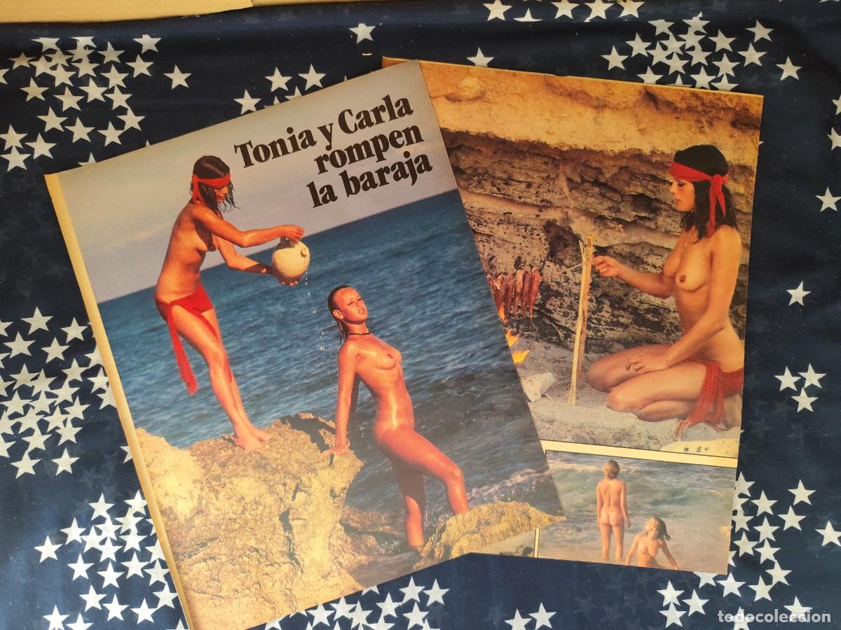 Coleccionismo de revista Intervi&uacute;: Tonia y Carla rompen la baraja Recorte/Cliping Revista Interviu 306 - 1982