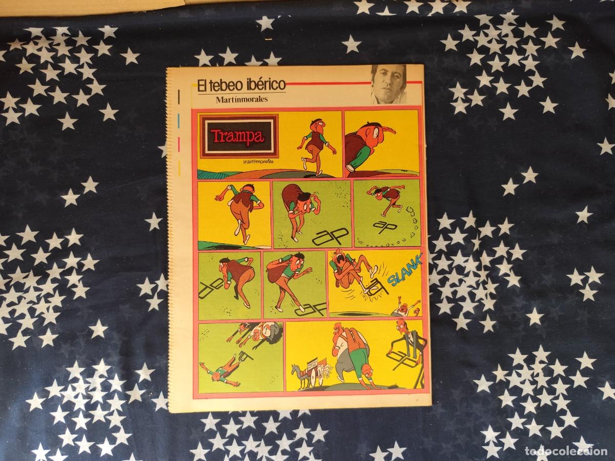 Coleccionismo de revista Intervi&uacute;: El tebeo ib&eacute;rico Martinmorales Recorte/Cliping Revista Interviu 306 - 1982