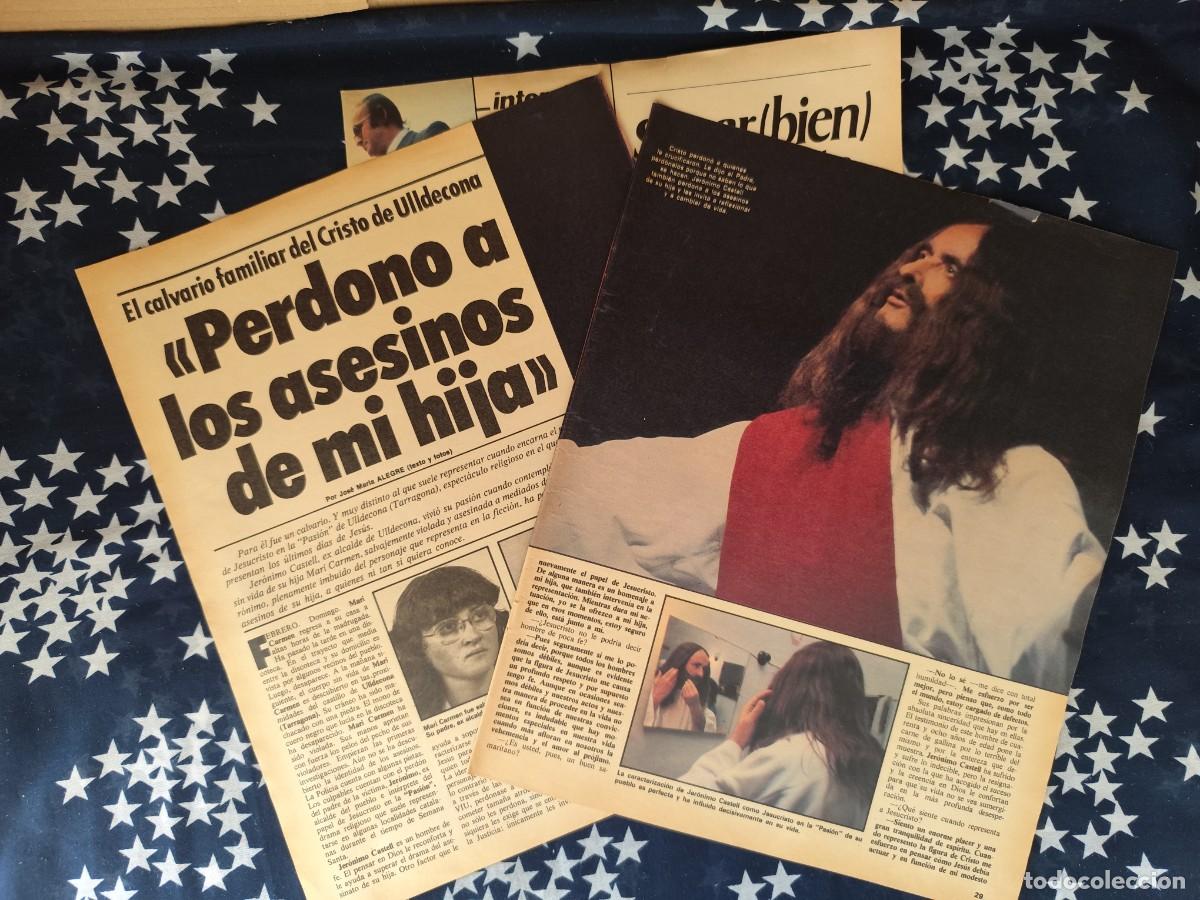 Coleccionismo de revista Intervi&uacute;: Perdono a los asesinos de mi hija Recorte/Cliping Revista Interviu 307 - 1982