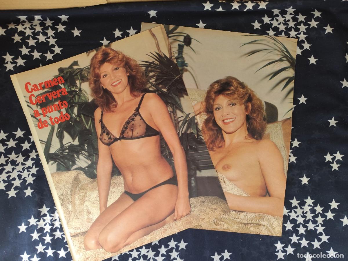 Coleccionismo de revista Intervi&uacute;: Carmen Cervera a punto de todo Recorte/Cliping Revista Interviu 309 - 1982