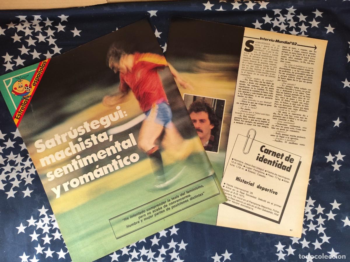 Coleccionismo de revista Intervi&uacute;: Interviu Mundial '82 Montados en el dolar Recorte/Cliping Revista Interviu 311 - 1982