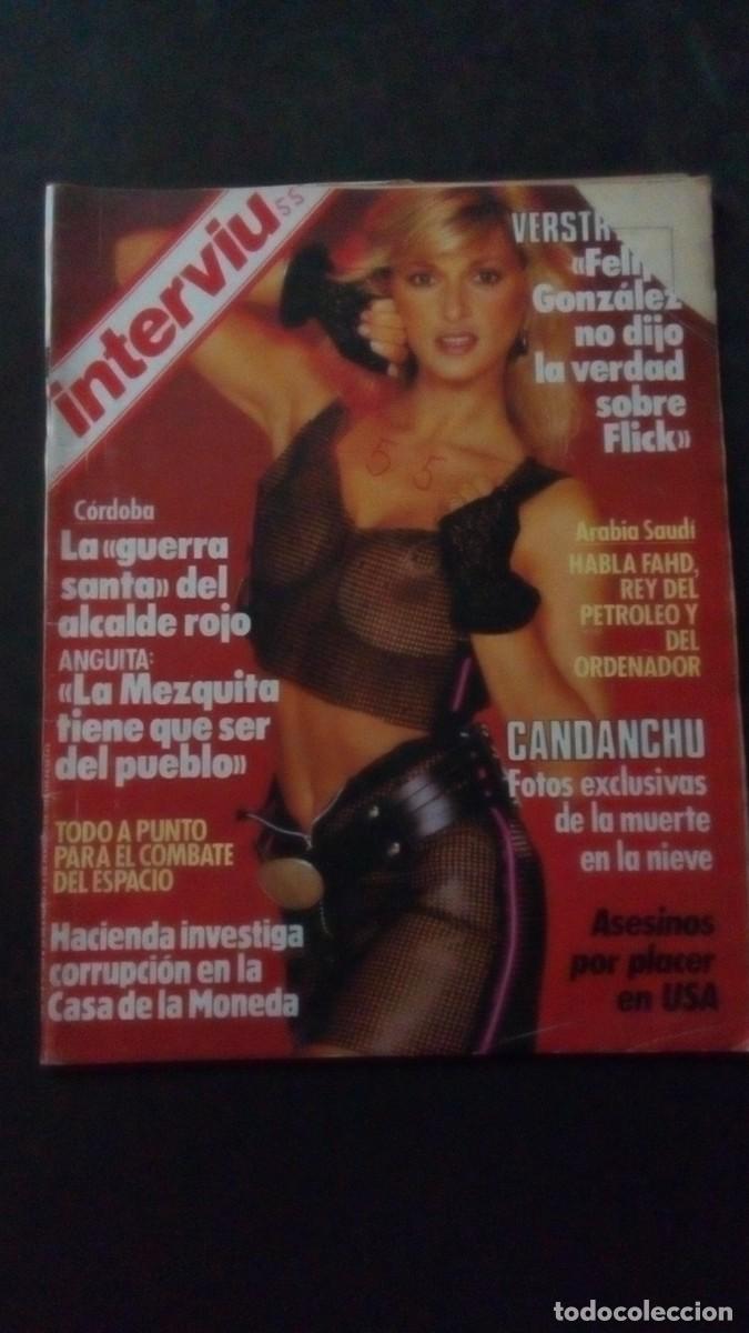 Coleccionismo de revista Intervi&uacute;: INTERVIU 455-HENRY LEE LUCAS-ASESINOS EN SERIE-MAR&Iacute;A ASQUERINO-NINA FERRER-ELENA SANTONJA