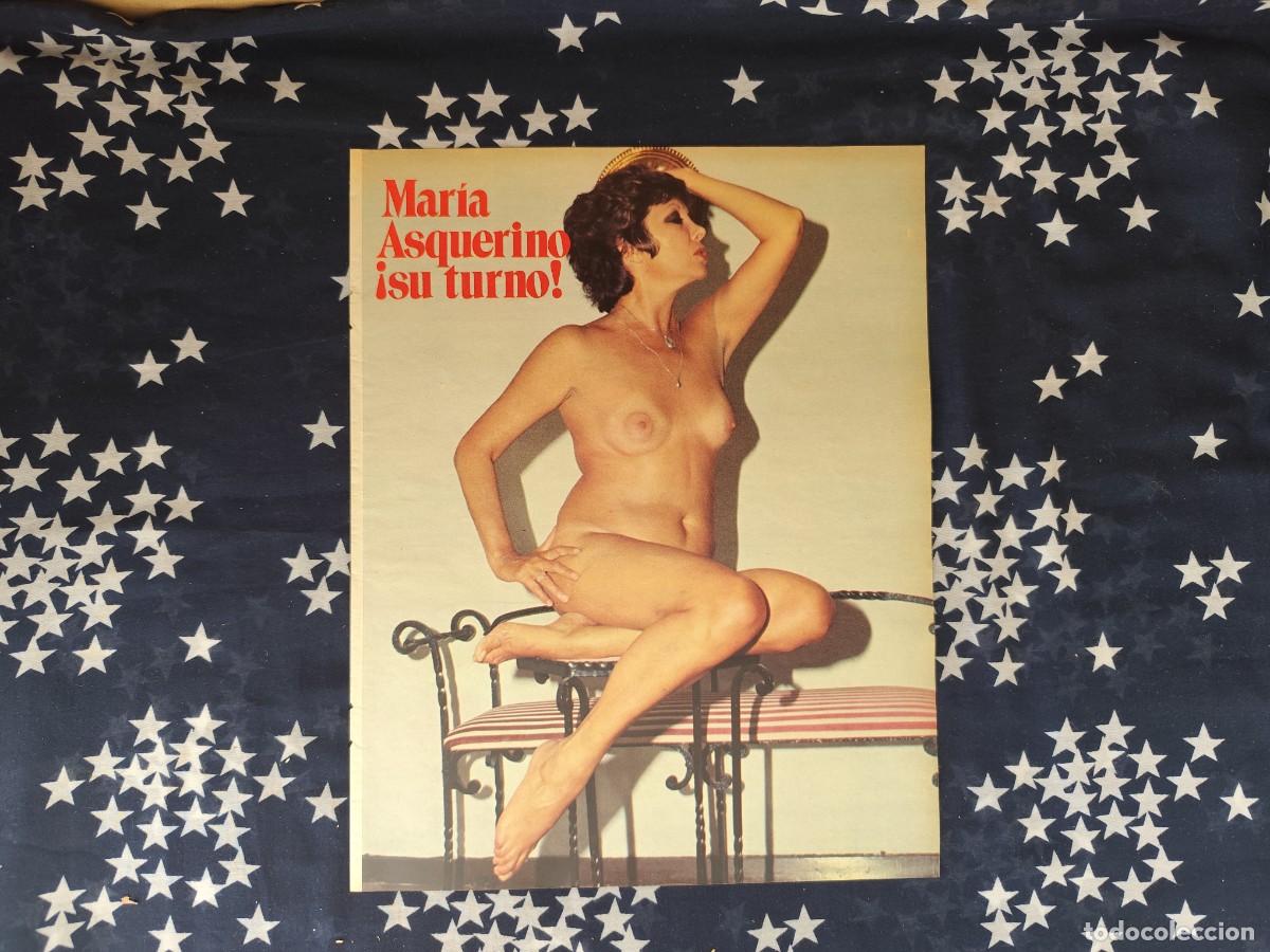Coleccionismo de revista Intervi&uacute;: Mar&iacute;a Asquerino su turno Recorte/Cliping Revista Interviu 315-1982