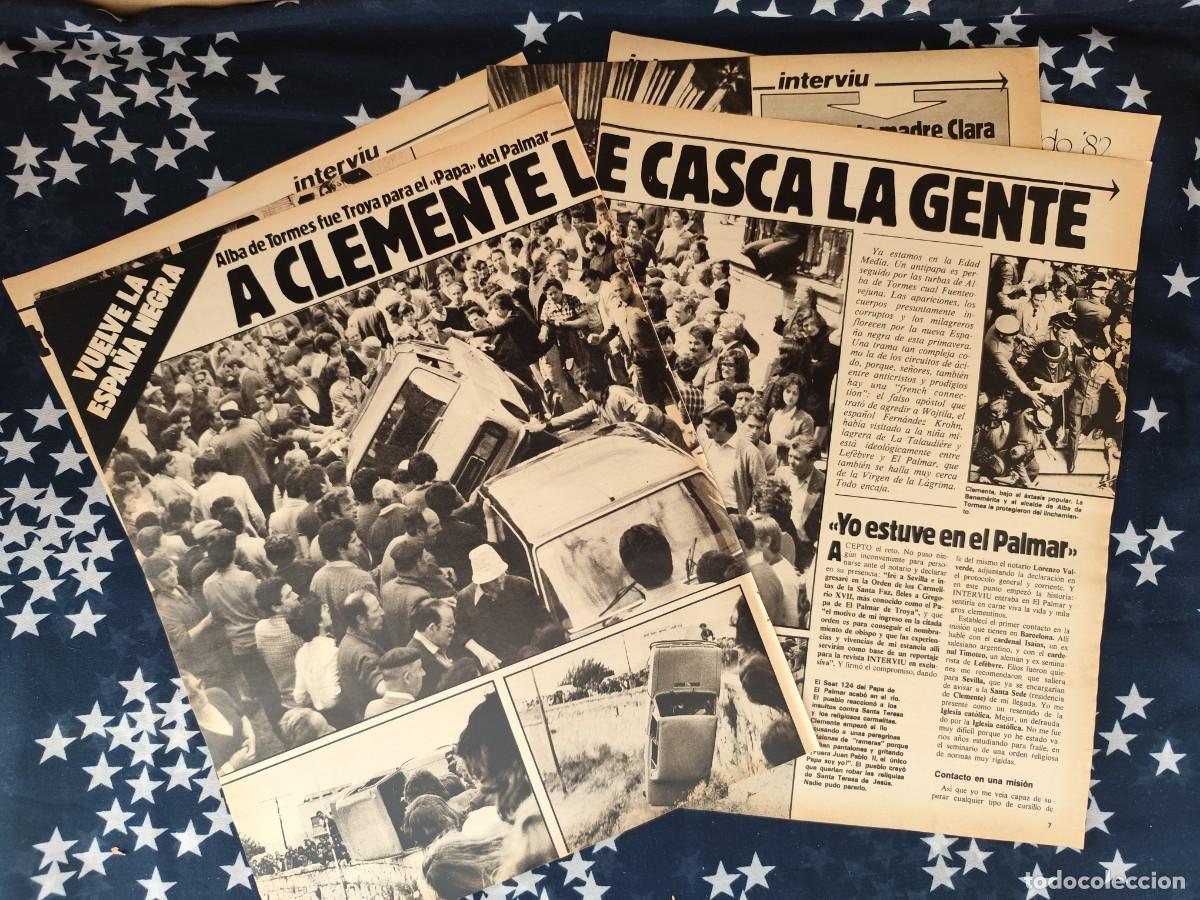 Coleccionismo de revista Intervi&uacute;: Vuelve la Espa&ntilde;a negra Recorte/Cliping Revista Interviu 315-1982