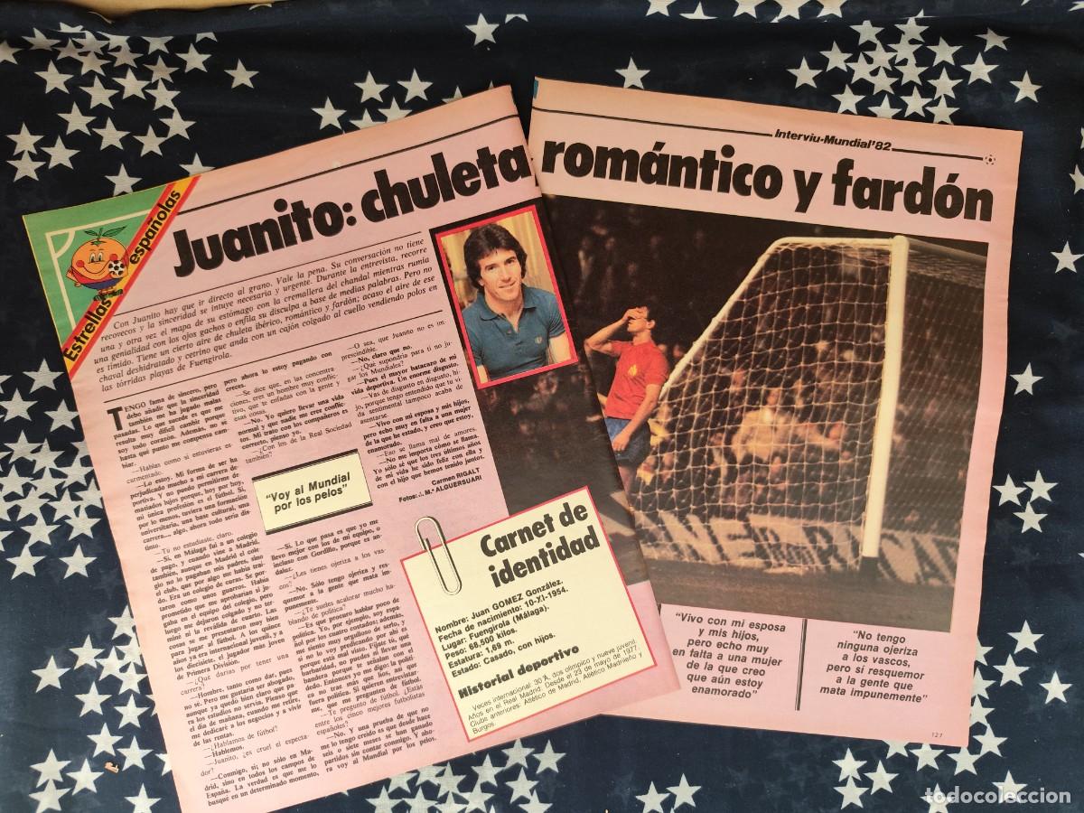 Coleccionismo de revista Intervi&uacute;: Juanito : chupete, rom&aacute;ntico y fardon Recorte/Cliping Revista Interviu 316-1982