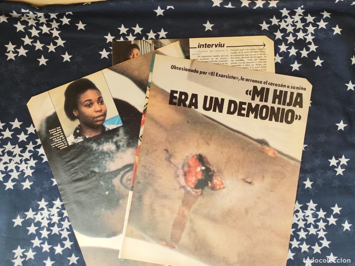 Coleccionismo de revista Intervi&uacute;: Mi hija era un demonio Recorte/Cliping Revista Interviu 317-1982