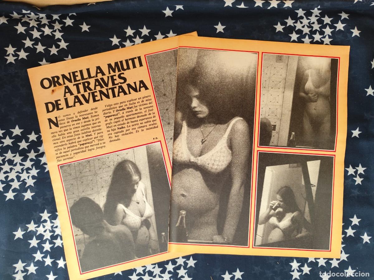 Coleccionismo de revista Intervi&uacute;: Ornella Muti atraves de la ventana Recorte/Cliping Revista Interviu 319-1982