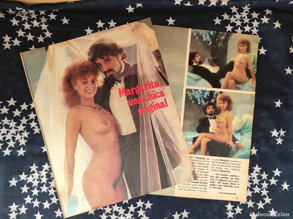 Coleccionismo de revista Intervi&uacute;: Margarita una chica original Recorte/Cliping Revista Interviu 320-1982