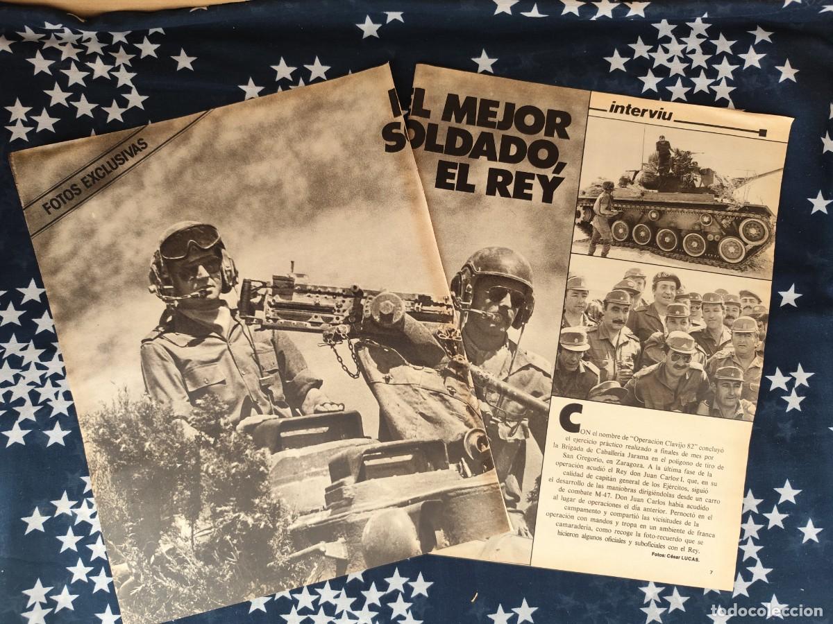 Coleccionismo de revista Intervi&uacute;: El mejor soldado el rey Recorte/Cliping Revista Interviu 321-1982