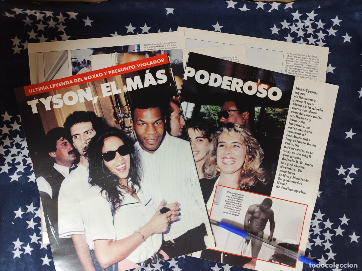 Coleccionismo de revista Intervi&uacute;: Tyson ,el m&aacute;s poderoso Recorte/Cliping Revista Interviu 822-1992