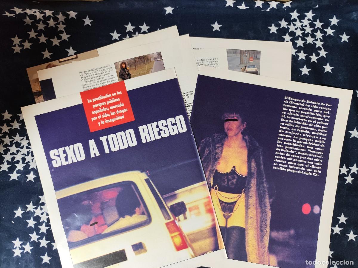 Coleccionismo de revista Intervi&uacute;: Sexo a todo riesgo Recorte/Cliping Revista Interviu 822-1992