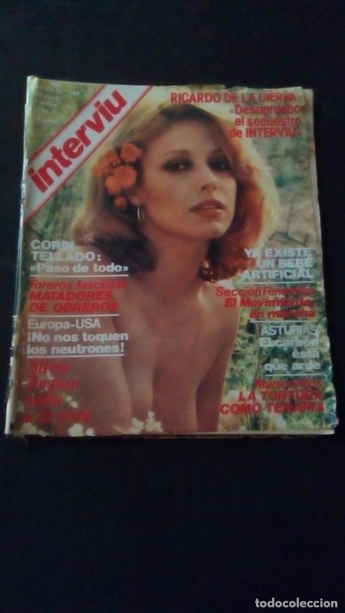 Coleccionismo de revista Intervi&uacute;: INTERVIU 102-SILVIA TORTOSA-MARISA MEDINA-JOVEN GUARDIA ROJA-CORIN TELLADO-TOREROS FASCISTAS