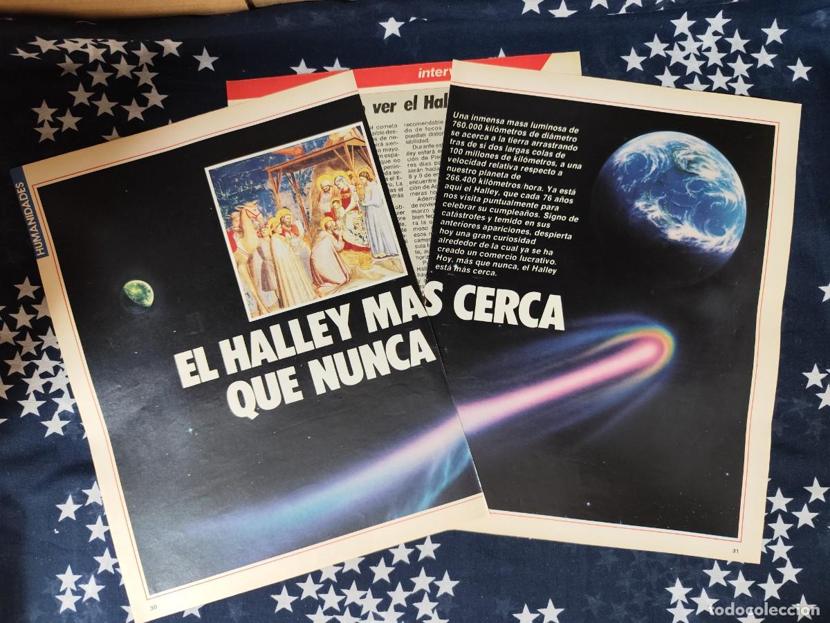 Coleccionismo de revista Intervi&uacute;: El Halley m&aacute;s cerca que nunca Recorte/Cliping Revista Interviu 502 1985