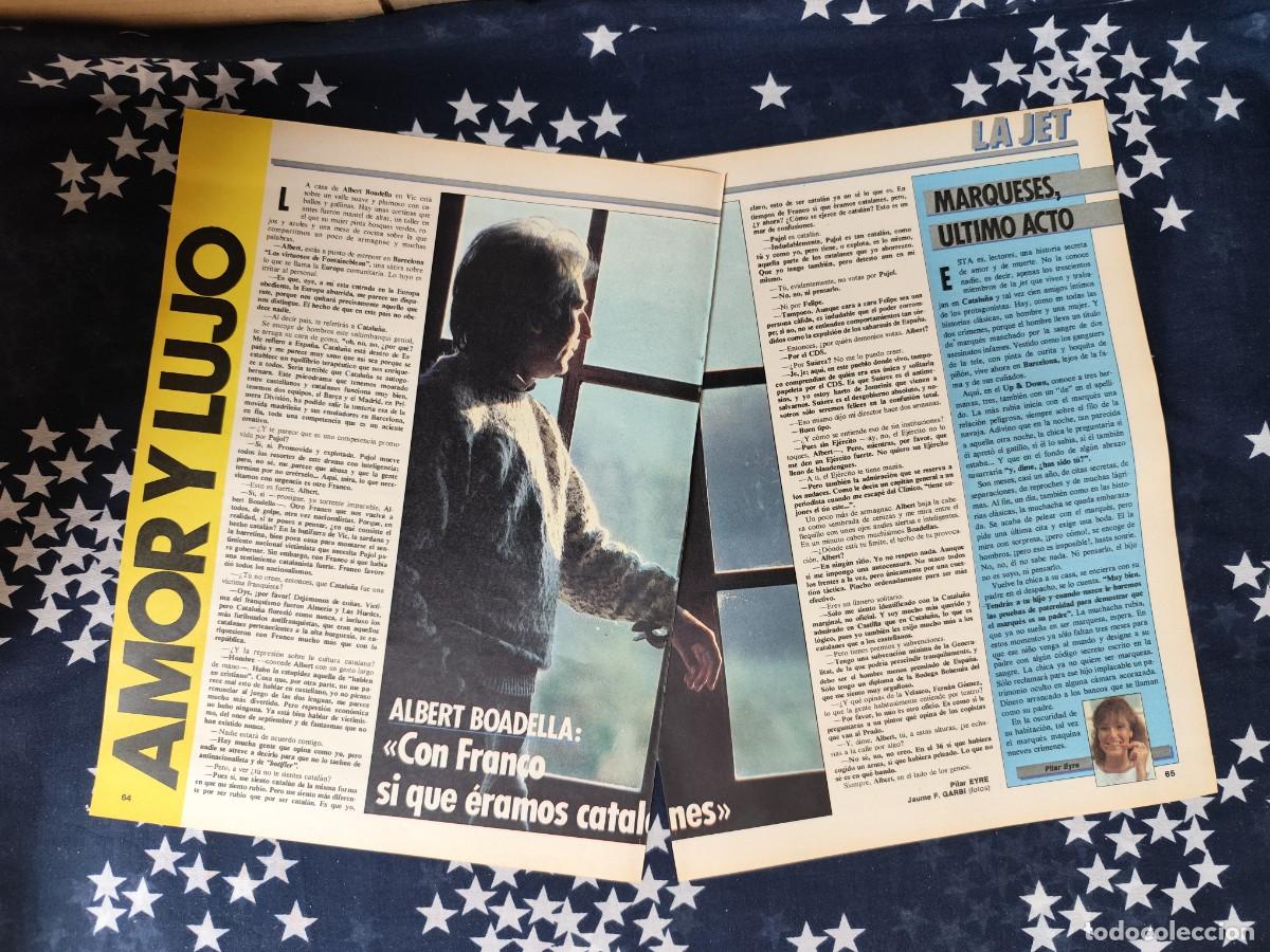 Coleccionismo de revista Intervi&uacute;: Albert Boadella Con Franco si que &eacute;ramos catalanes Recorte/Cliping Revista Interviu 501 1985