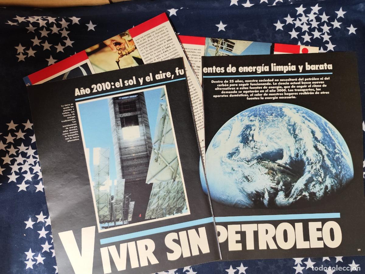 Coleccionismo de revista Intervi&uacute;: Vivir sin petroleo Recorte/Cliping Revista Interviu 501 1985
