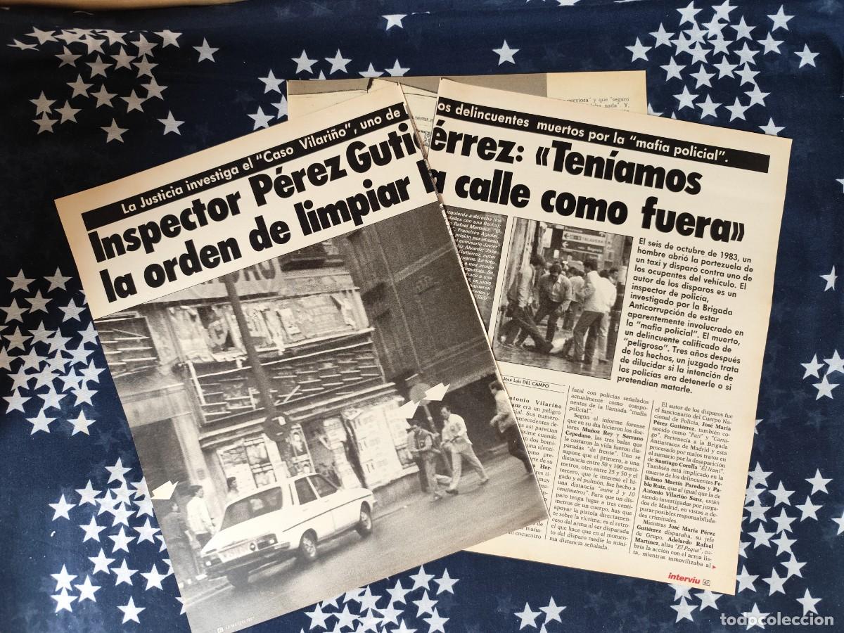 Coleccionismo de revista Intervi&uacute;: La justicia investiga el Caso Vilari&ntilde;o 4Recorte/Cliping Revista Interviu 566 1987