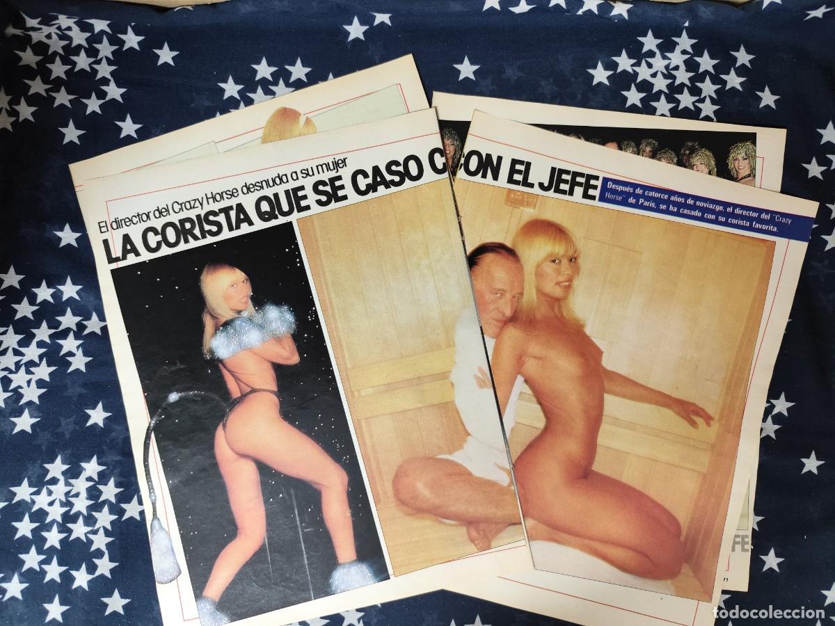 Coleccionismo de revista Intervi&uacute;: La corista que se cas&oacute; con el jefe Recorte/Cliping Revista Interviu 478 1985