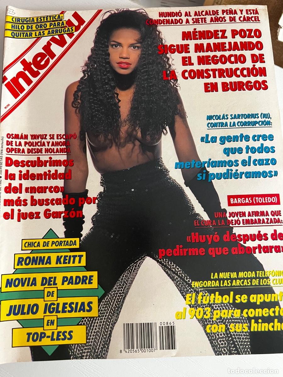 Coleccionismo de revista Intervi&uacute;: INTERVI&Uacute;. A&Ntilde;O 17. N&ordm; 865. NOVIEMBRE DE 1992. RONNA KEITT. LOS MEJORES ESPECIALISTAS CINEMATOG.. LEER