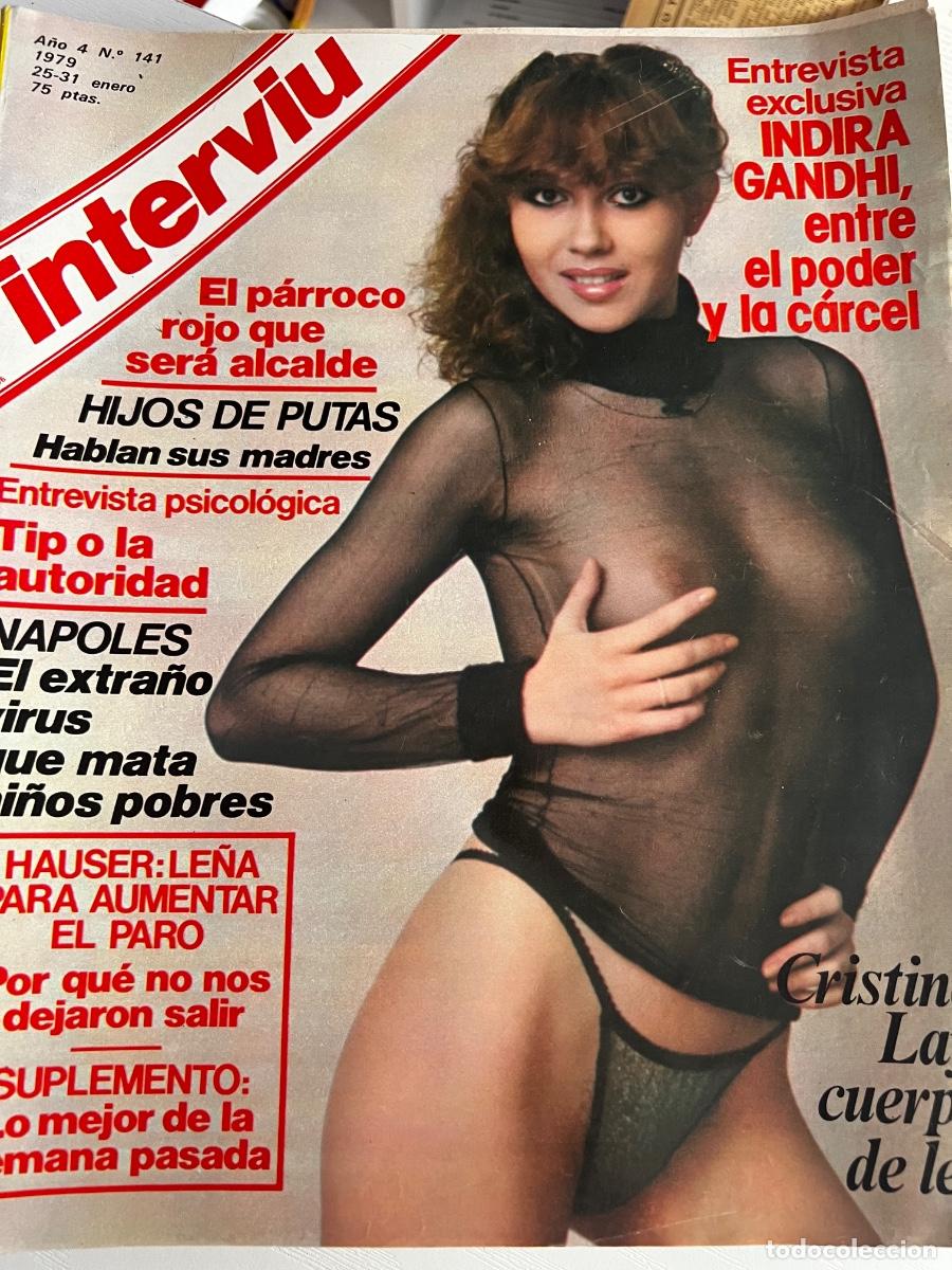 Coleccionismo de revista Intervi&uacute;: INTERVI&Uacute;. A&Ntilde;O 4. N&ordm; 141. ENERO 1979. CRISTINA LAY. ASESINATO DEL JUEZ CUENCA. LOS HIJOS DE.. LEER
