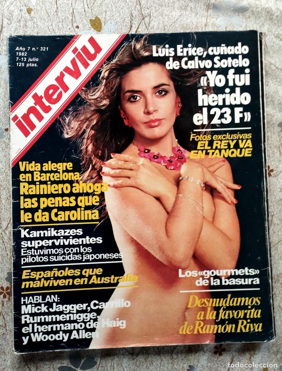 Coleccionismo de revista Intervi&uacute;: INTERVIU N&ordm; 321 / LA CHICA DE RAMON RIVA, MUNDIAL DE FUTBOL 82, MICK JAGGER, SANTIAGO CARRILLO