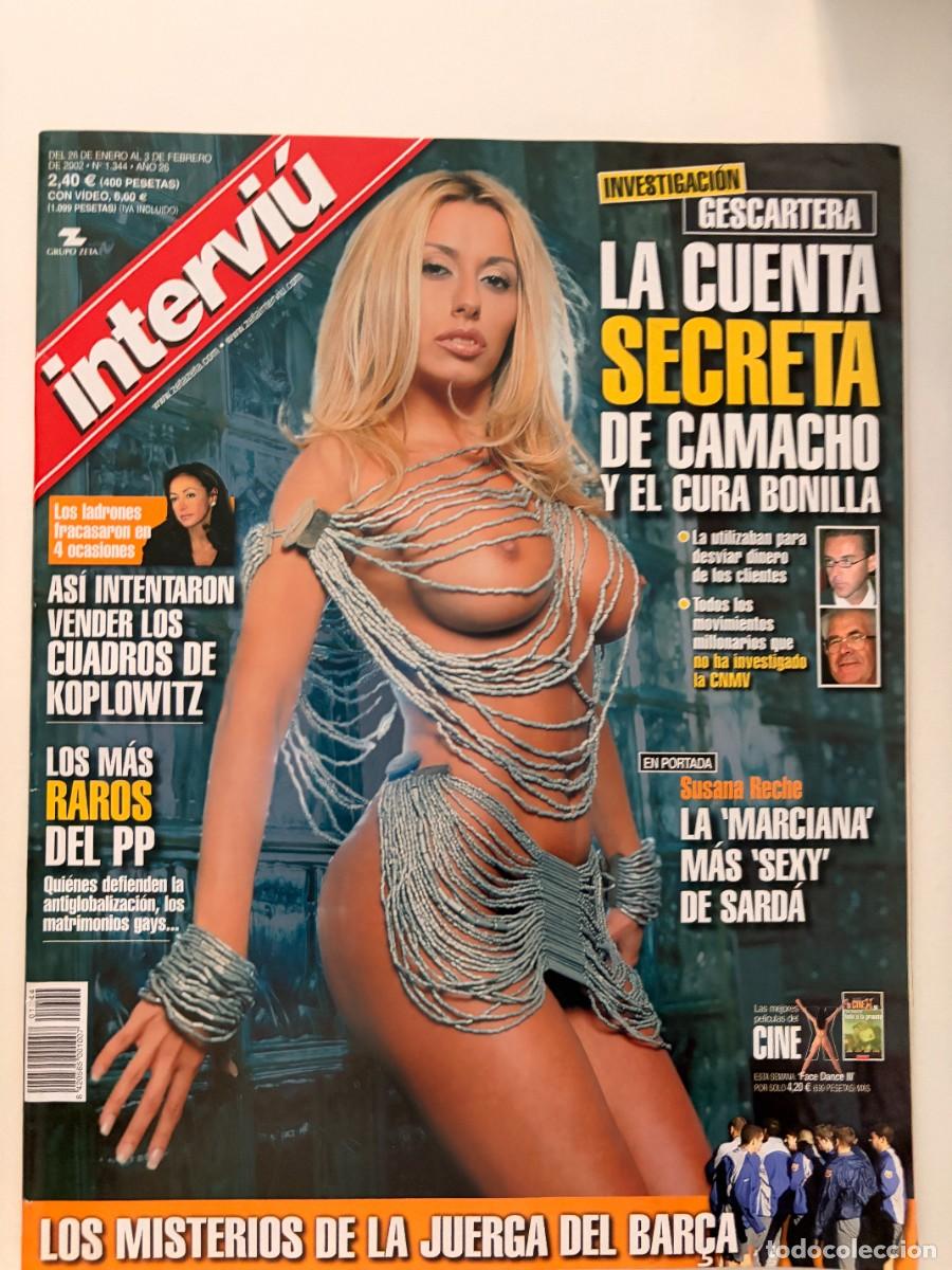Coleccionismo de revista Intervi&uacute;: INTERVI&Uacute;. A&Ntilde;O 26. N&ordm; 1344. ENE-FEB DE 2002. SUSANA RECHE. LA ISLA DEVON, EN EL &Aacute;RTICO. MARTE. LEER