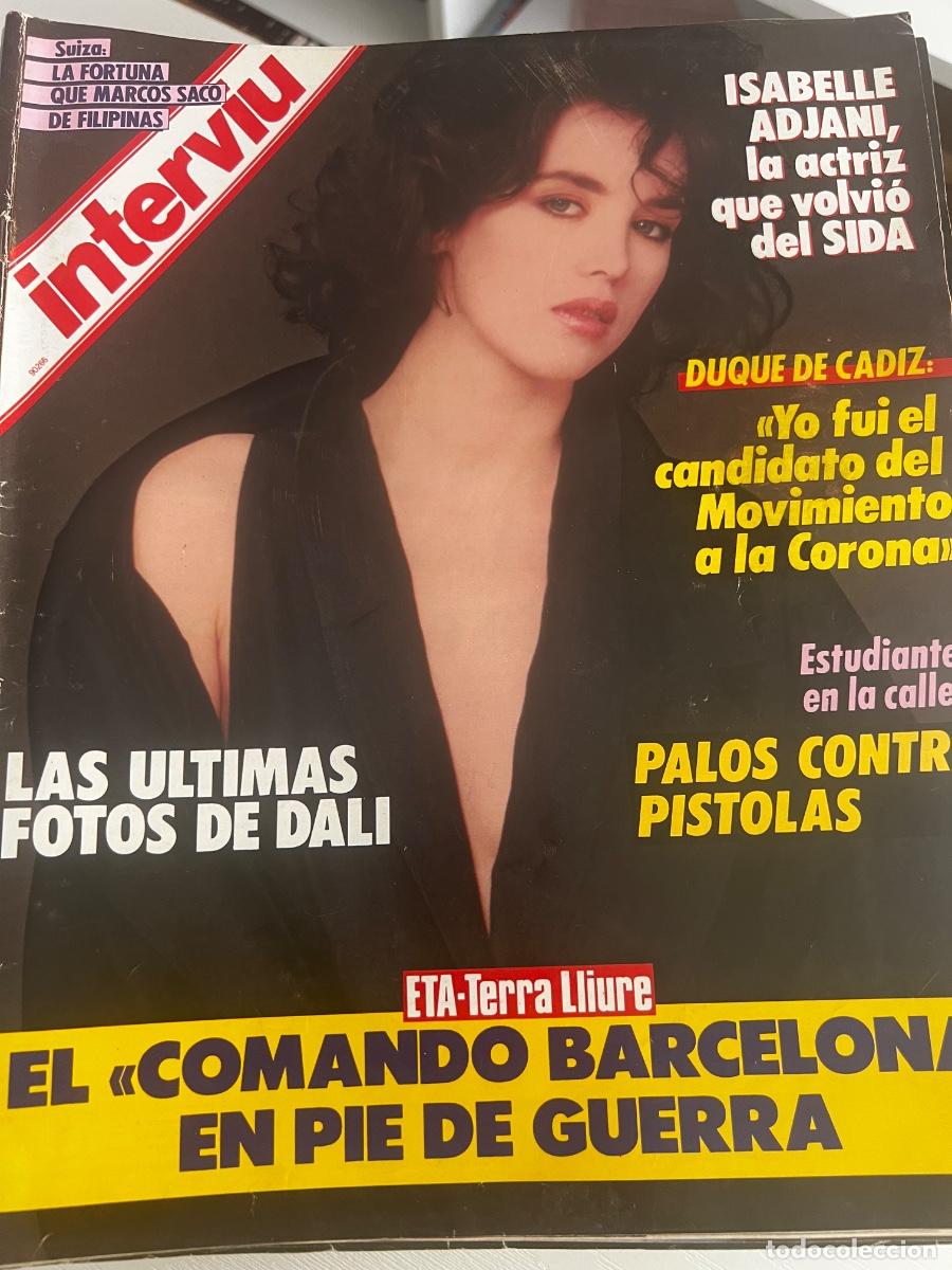 Coleccionismo de revista Intervi&uacute;: INTERVI&Uacute;. A&Ntilde;O 12. N&ordm; 559. FEBRERO 1987. ISABELLE ADJANI. LAS MUJERES DE IR&Aacute;N EN PIE DE GUERRA.. LEER